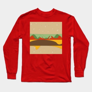 Cheeseburger Takeover Long Sleeve T-Shirt